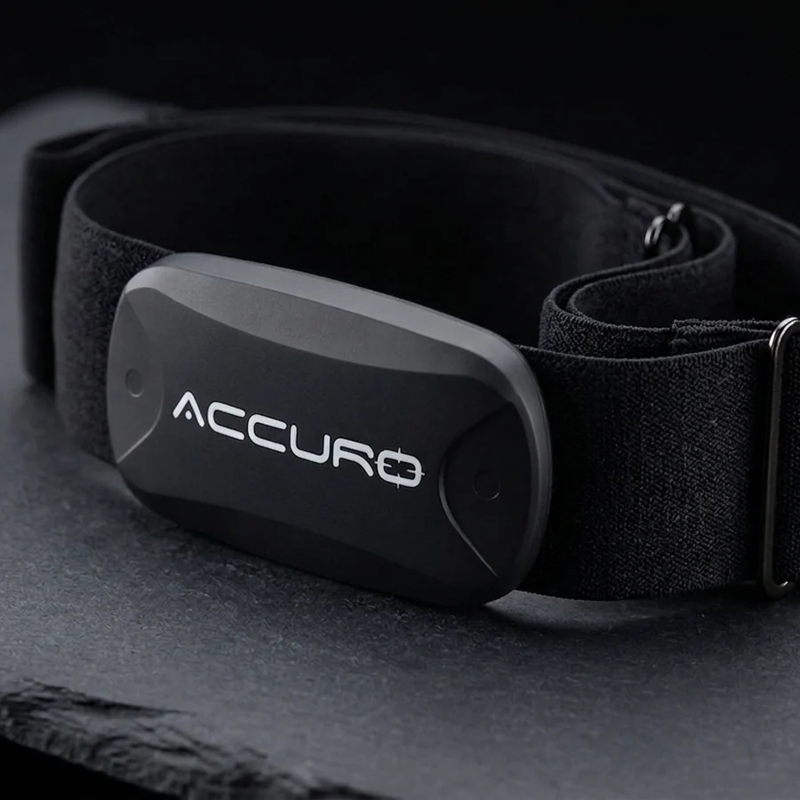 HRM306 chest strap and sensor detail